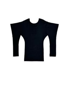 SETCHU - Origami Jersey Dress - SS25 - BLACK